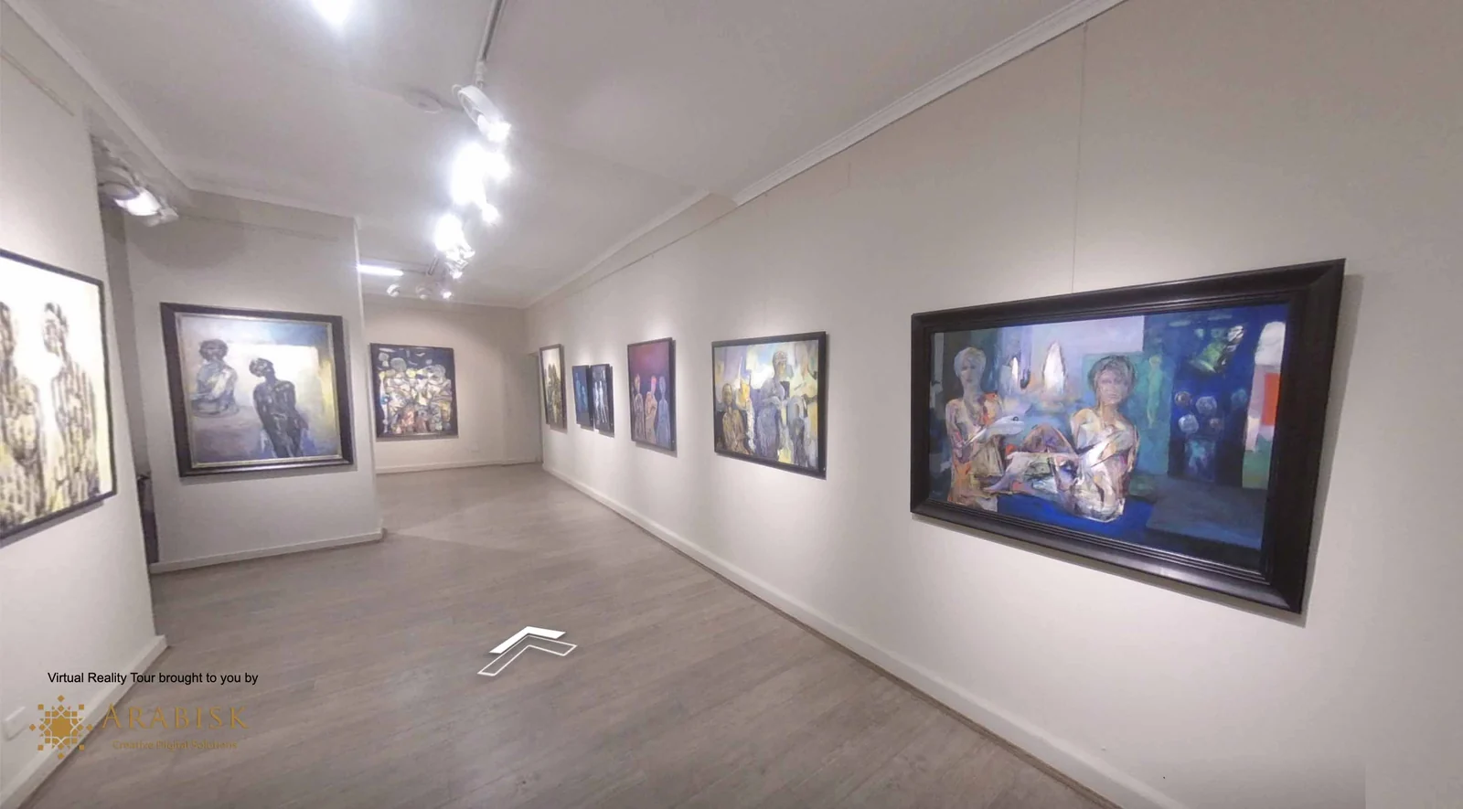 Wageeh Wahba art exhibition VR tour